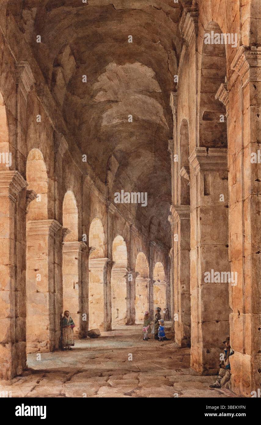 Roman colosseum 1800s hi-res stock photography and images - Alamy