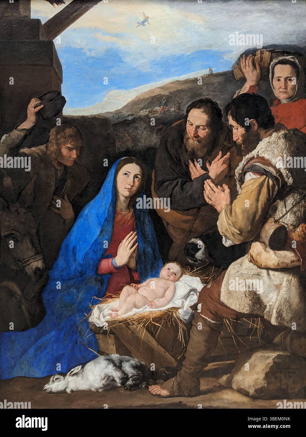 Jusepe de Ribera's 'L'Adoration des bergers' (Adoration of the ...