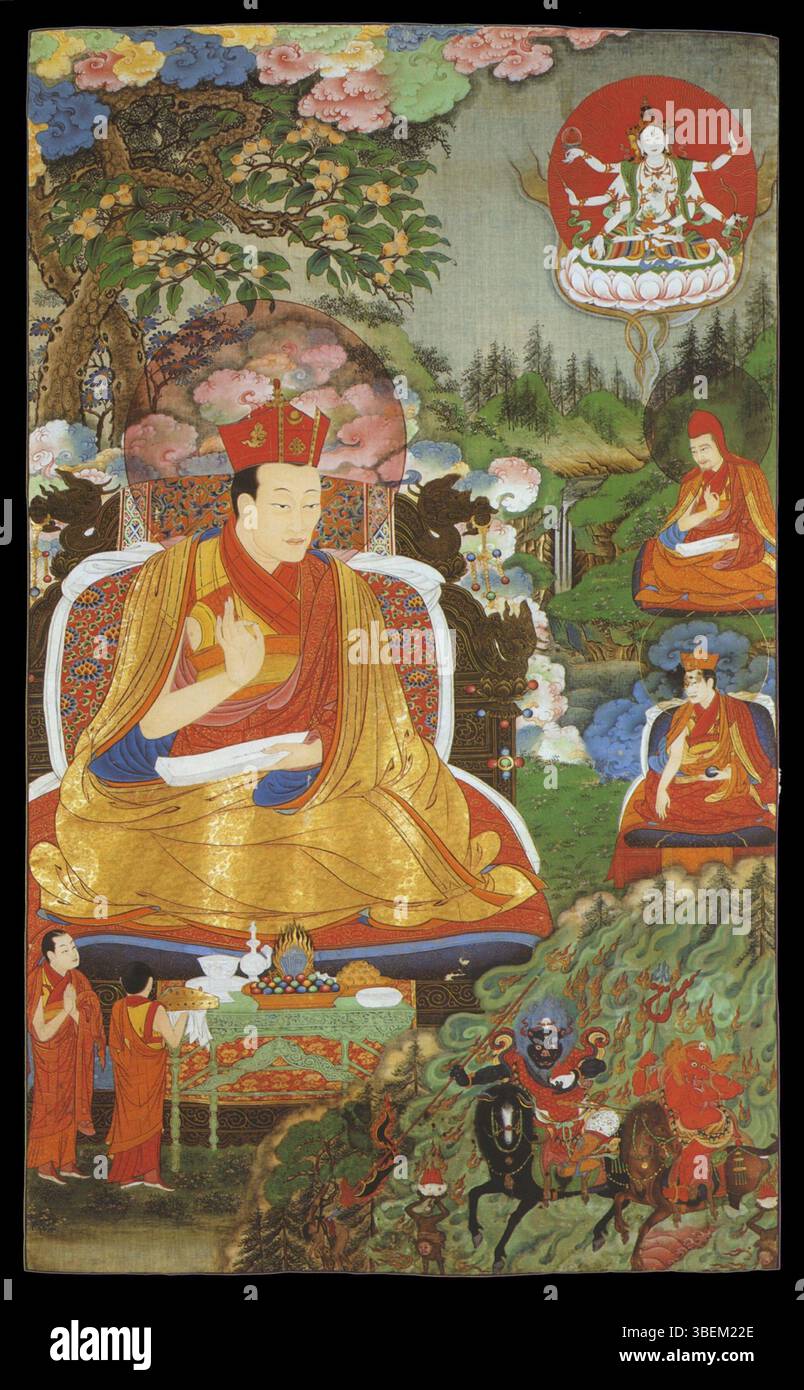 Konchog Yanlag The 5th Incarnation Of The Shamarpa Was A Key Figure konchog-yanlag-the-5th-incarnation-of-the-shamarpa-was-a-key-figure