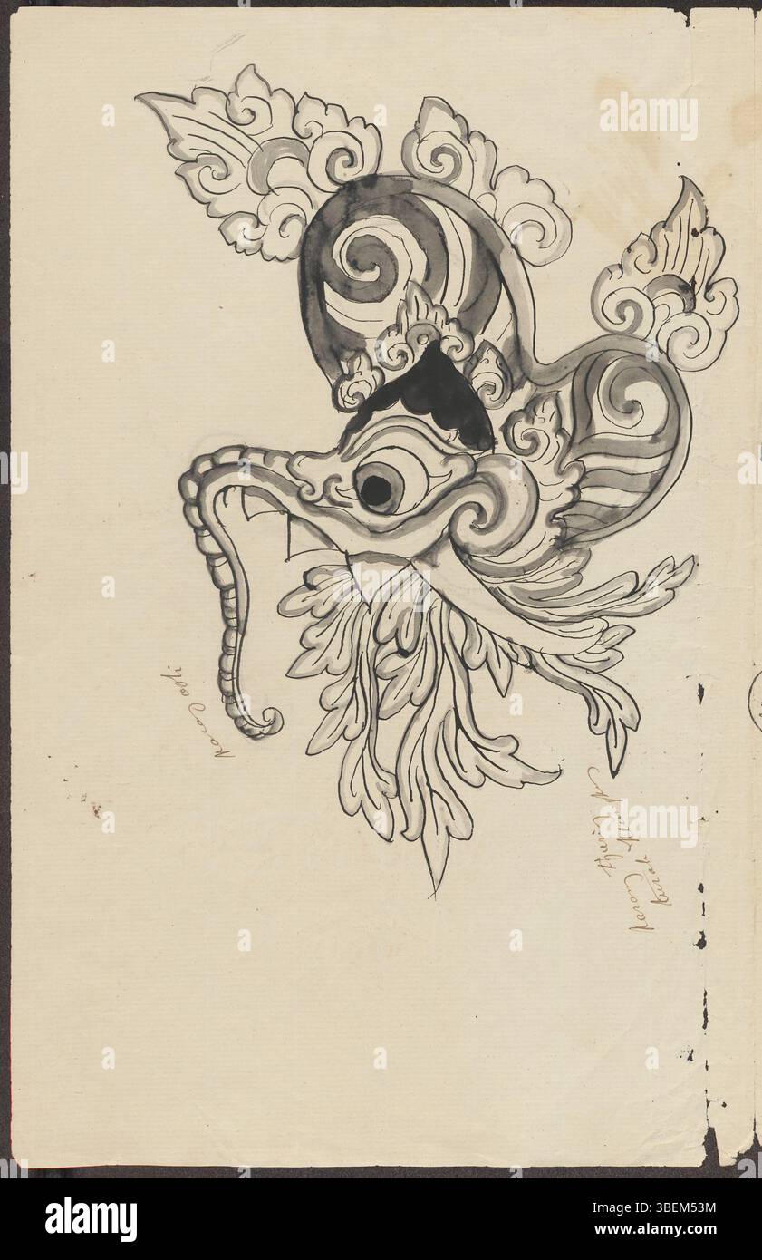 The sheet titled 'Karang asti' features a curing ritual from Klungkung ...