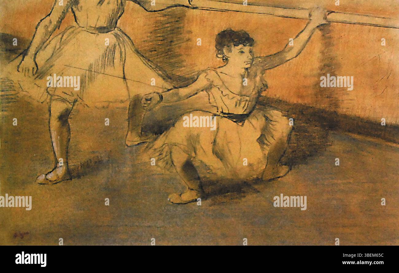 GFM® Womens Painting Art Based Patterns Purse (PRS B) (Dancers At Te Barre Edgar Degas) (FS)(PRS PRS 3849 A