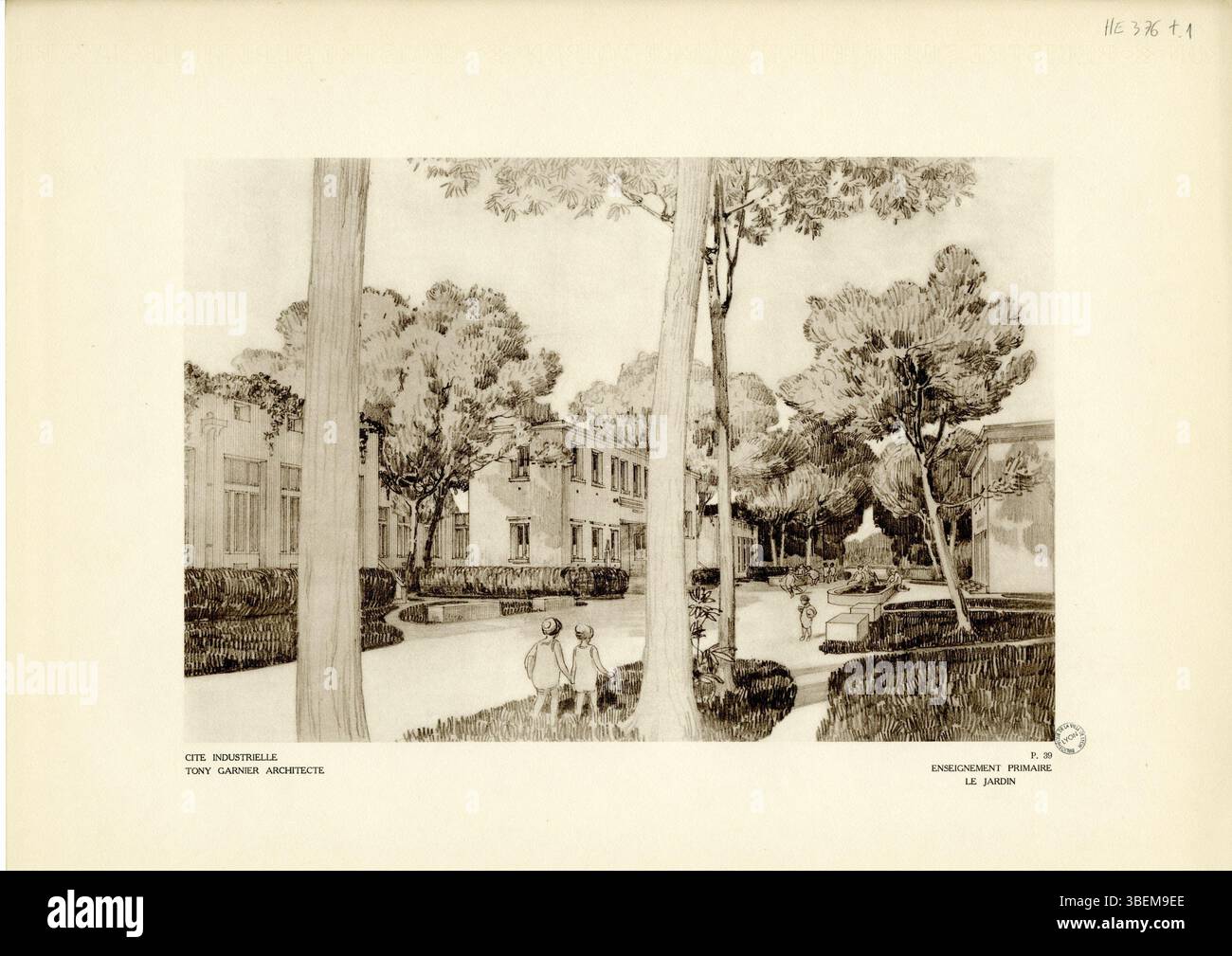 This page from 'Une Cité industrielle' by Tony Garnier, dated 1932