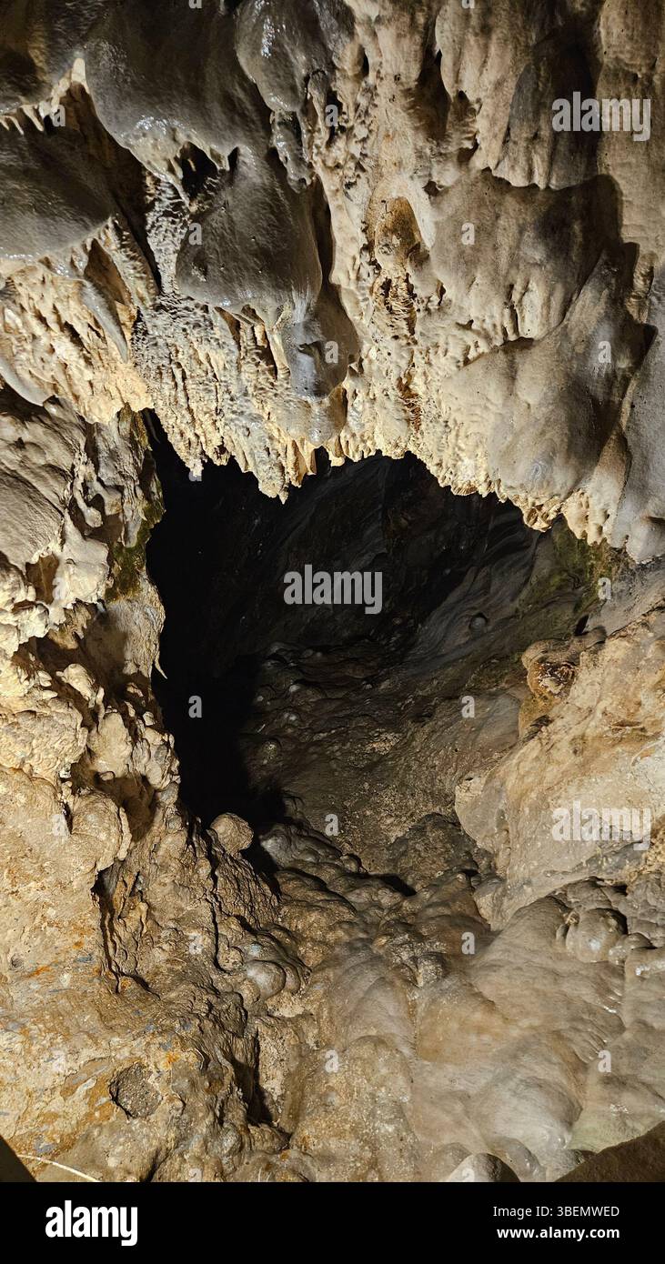Exploring magnificent underground cavern hi-res stock photography and ...