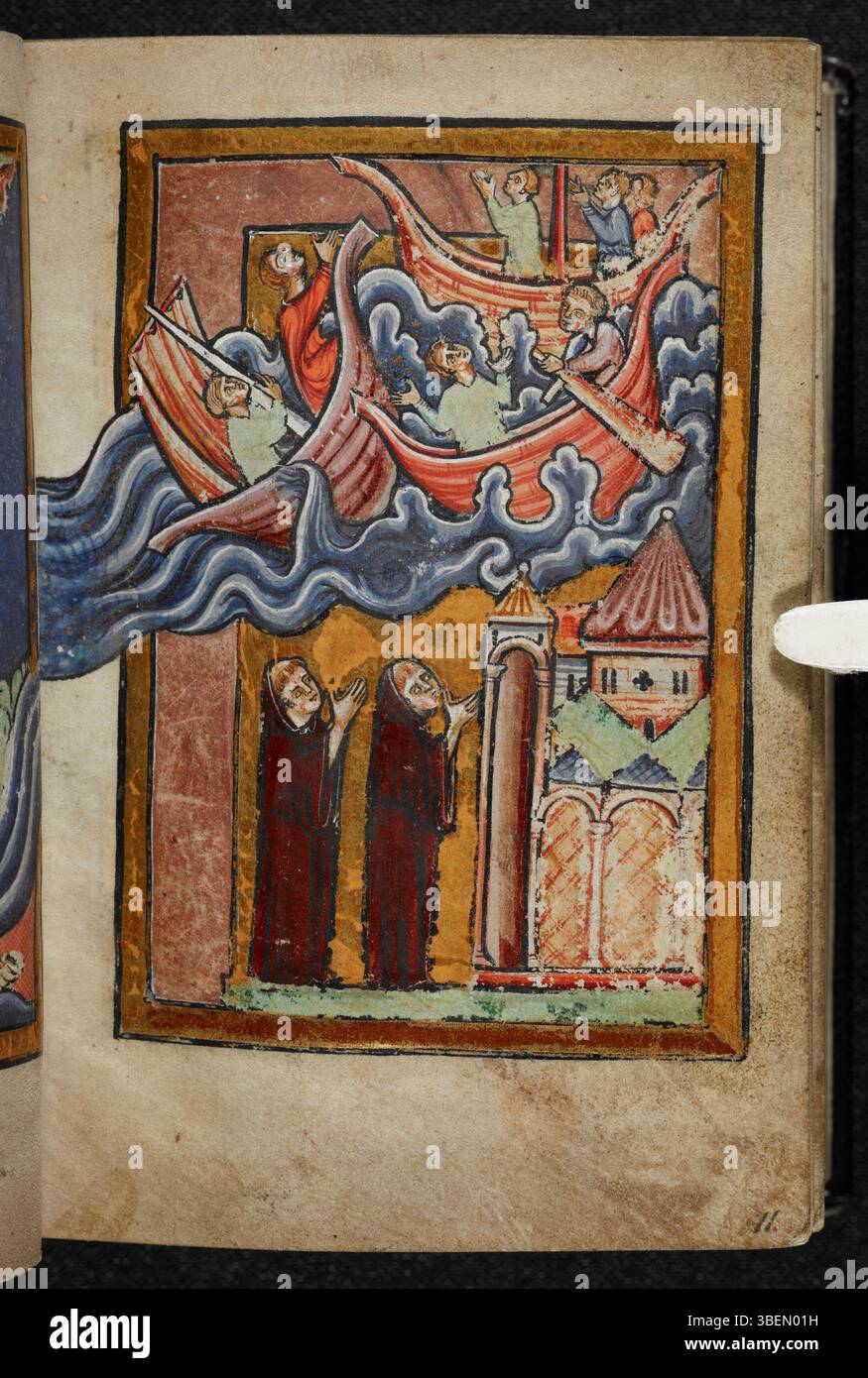 This folio from the Yates Thompson MS 26 continues Bede’s account of ...
