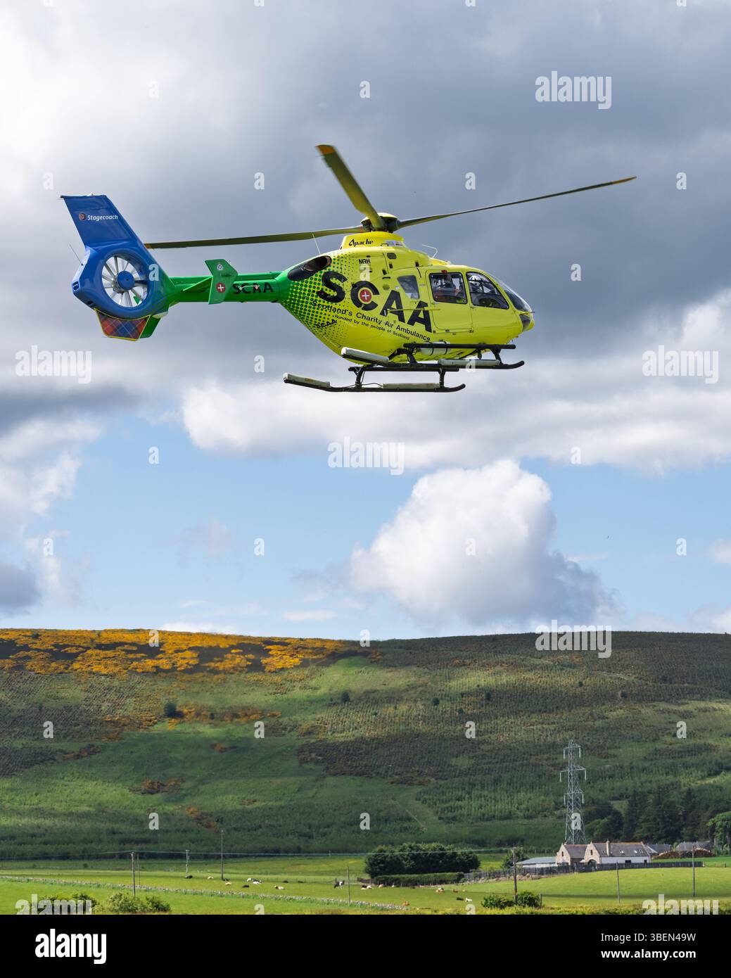 Scotlands charity air ambulance hi-res stock photography and images - Alamy