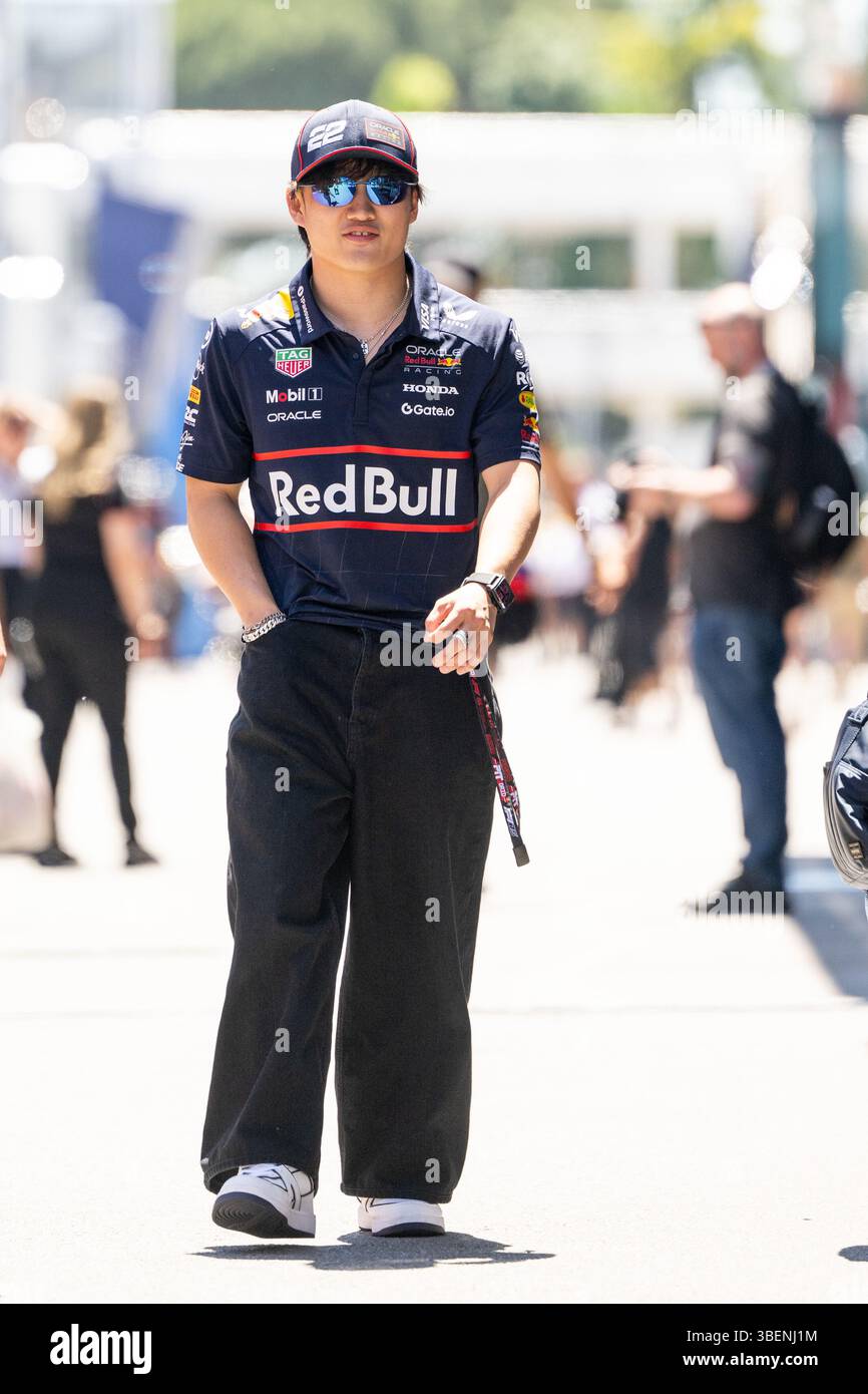 Oracle Red Bull Racing Japan Barcelona, Spanien. 29th May, 2025. Yuki Tsunoda (Oracle Red Bull ...