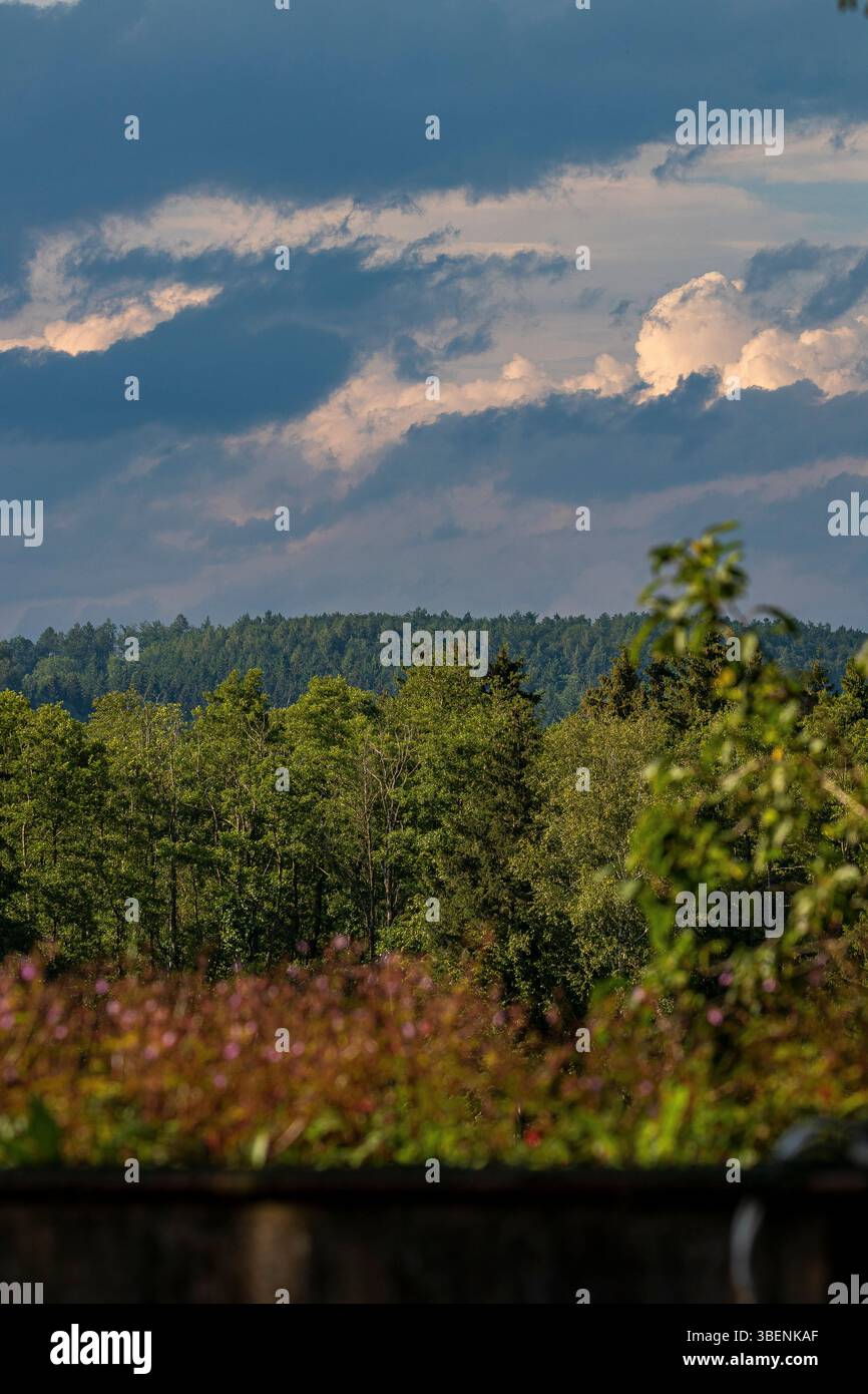 A beautiful landscape showcases the stunning natural scenery of ...