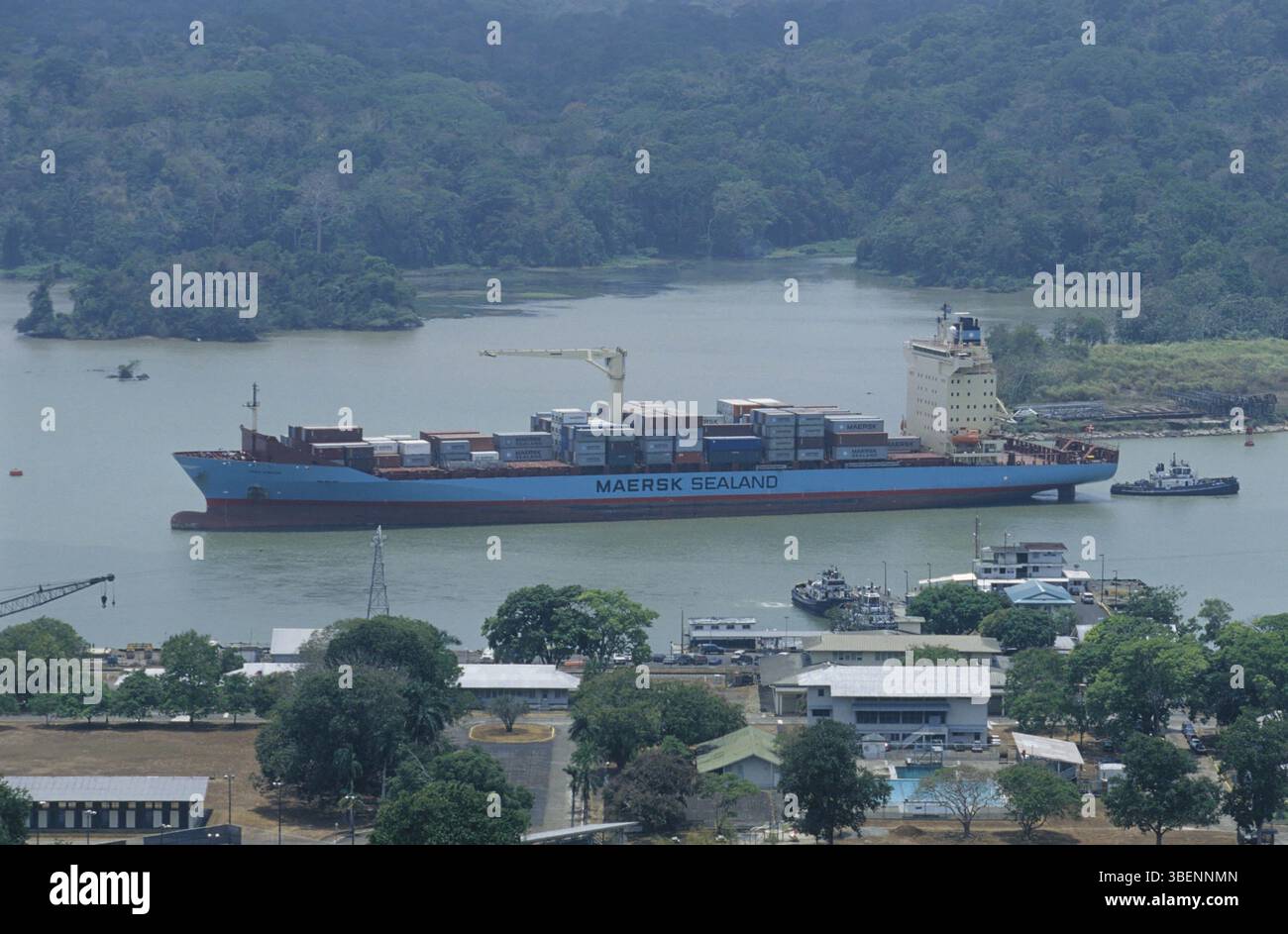 Panama Canal near Gamboa Stock Photo - Alamy