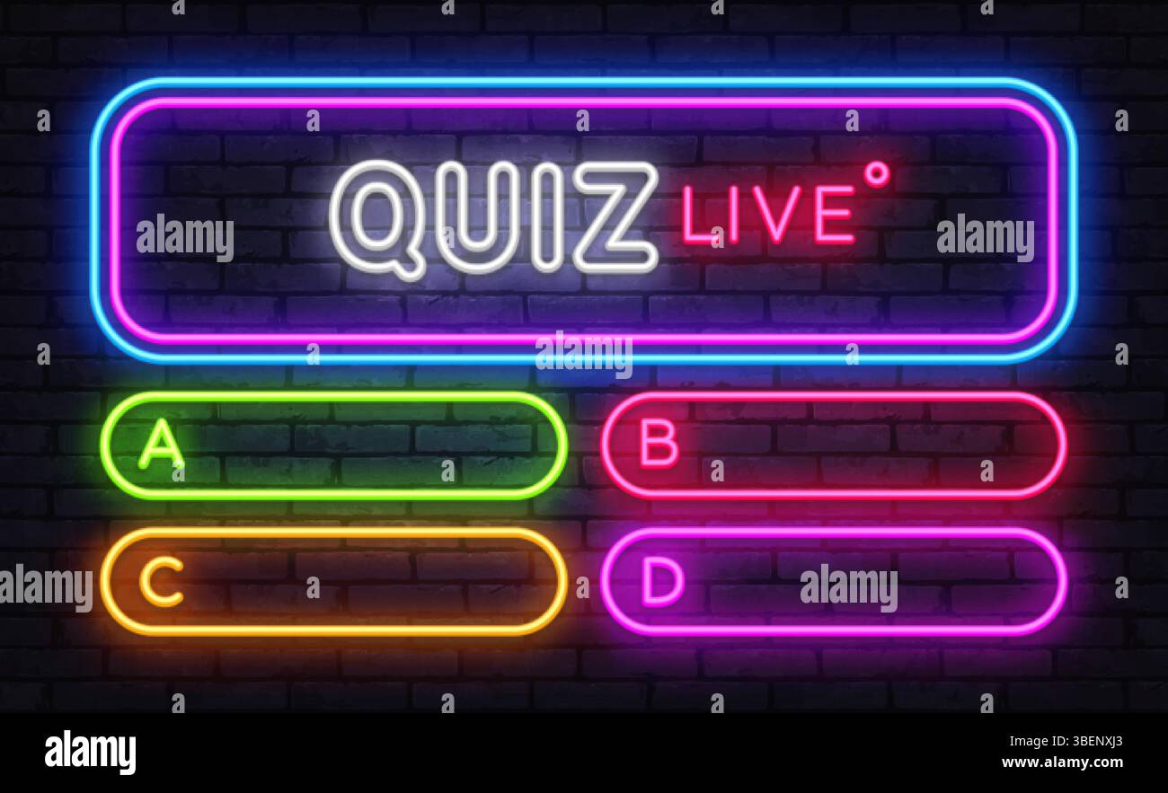 Live quiz Stock Vector Images - Alamy