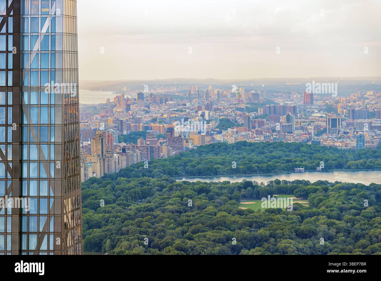 The skyline of New York City, United States Stock Photo