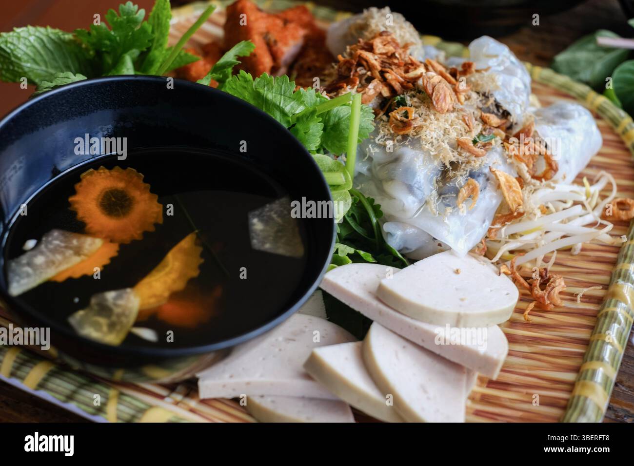 Vietnamese sausage cha lua hi-res stock photography and images - Alamy