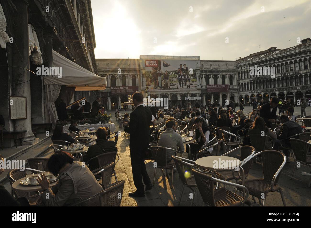 St Mark's Basilica, St Mark's Square, Venice Italy Stock Photo