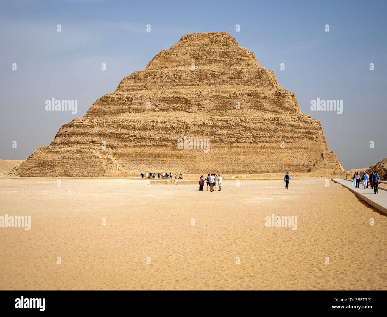 Djoser Step Pyramid Stock Photo