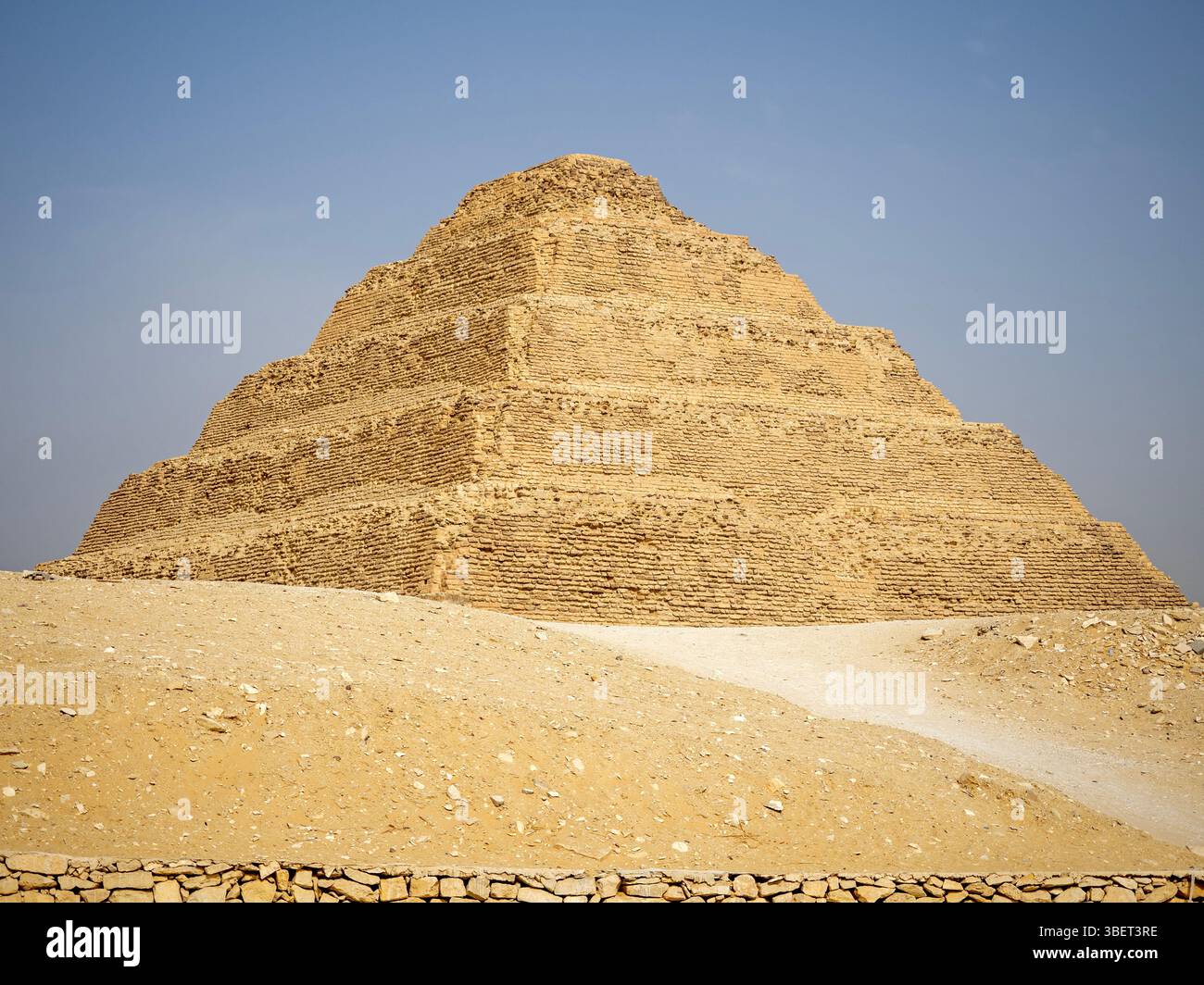 Djoser Step Pyramid Stock Photo