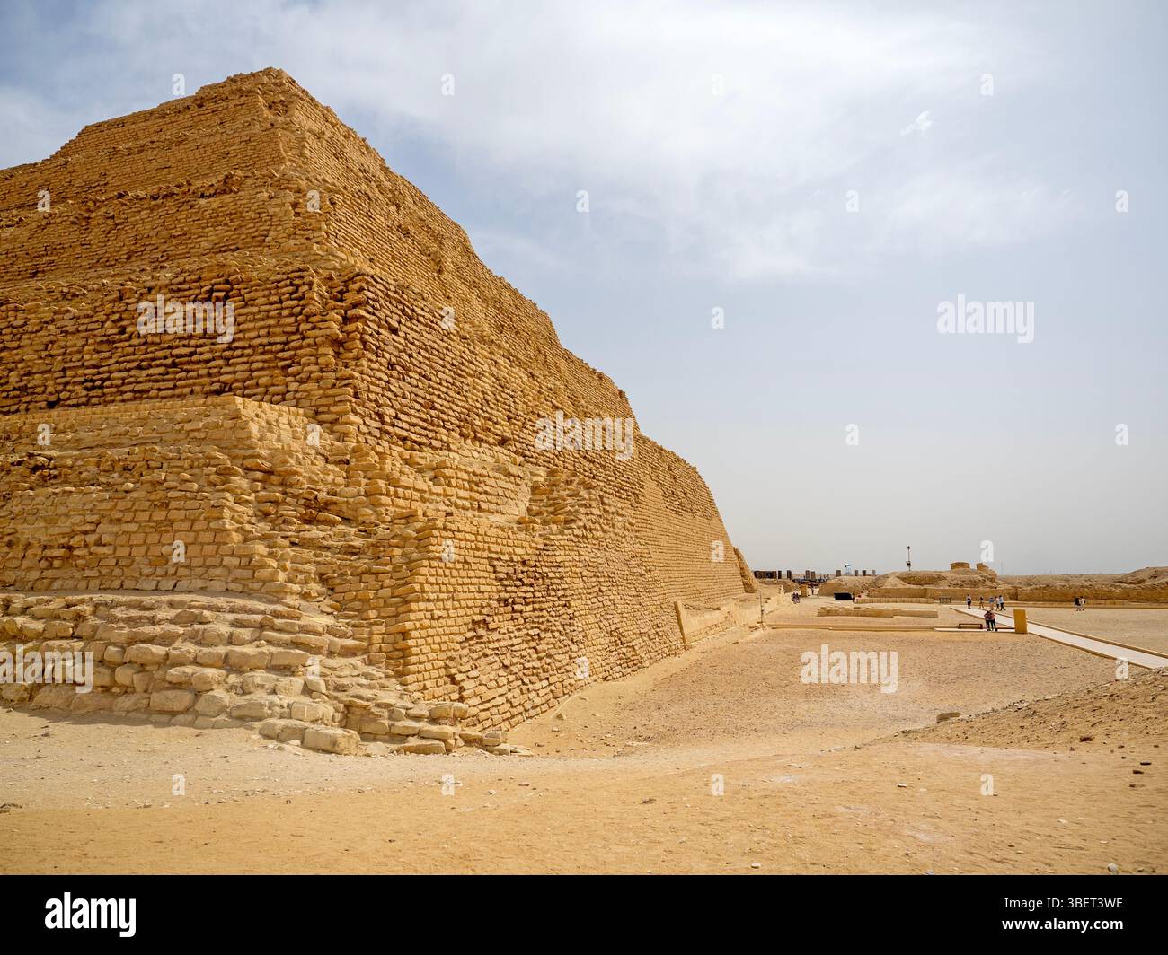 Djoser Step Pyramid Stock Photo