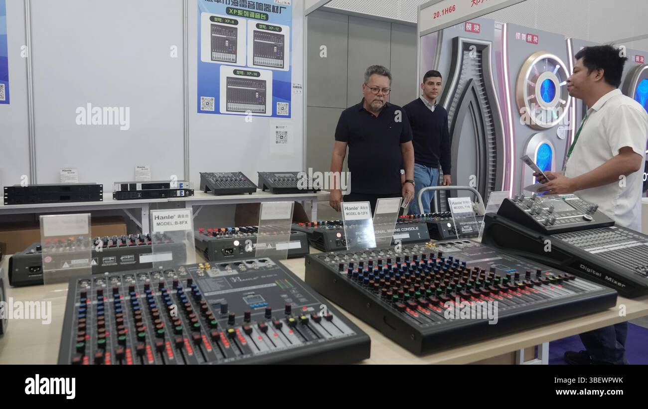The 23rd Prolight + Sound Guangzhou Exhibiiton is held in Guangzhou ...