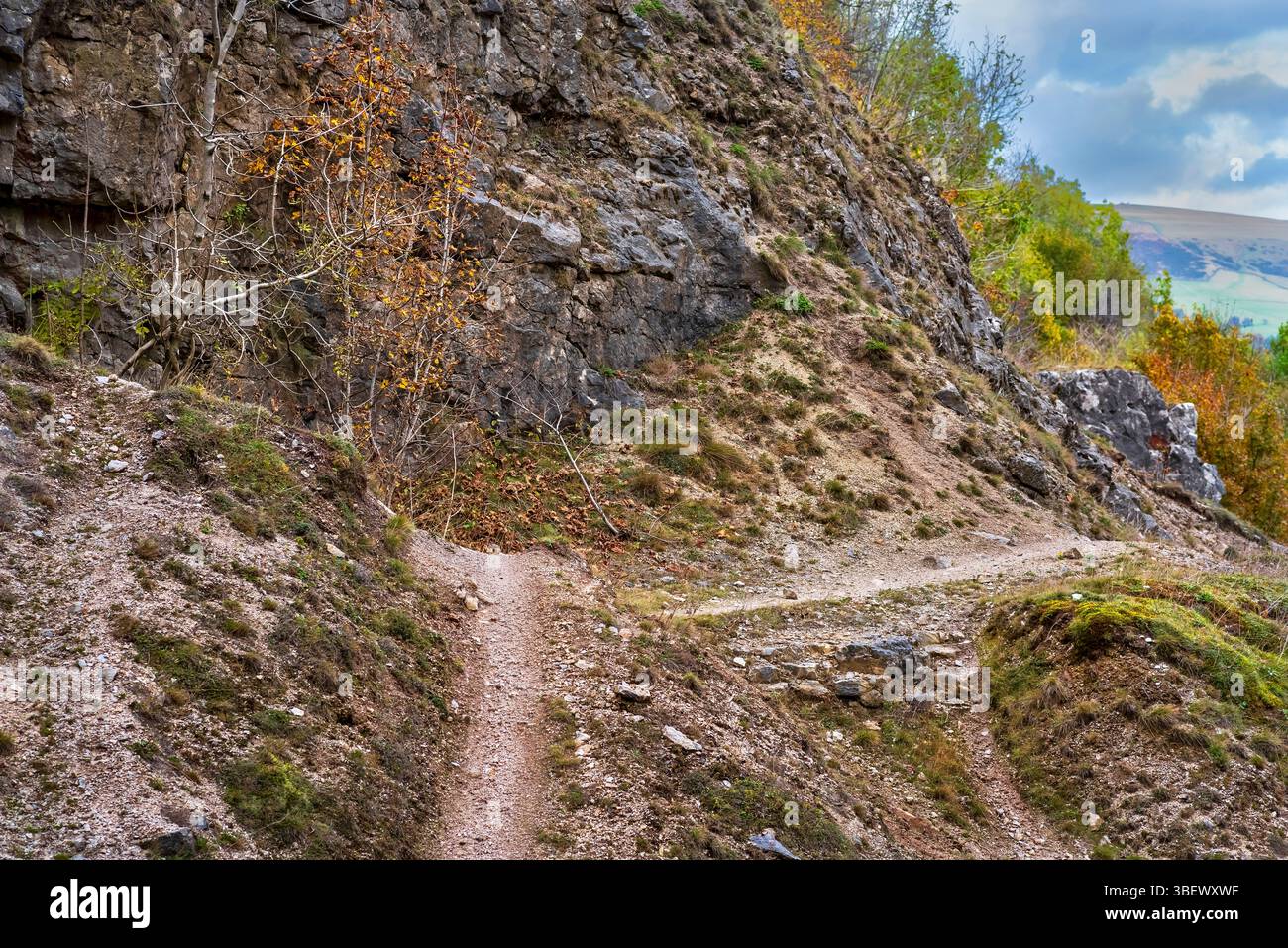 Castleton Quarry The Pindale Scrins, the remains of ancient (medieval) lead mining ...