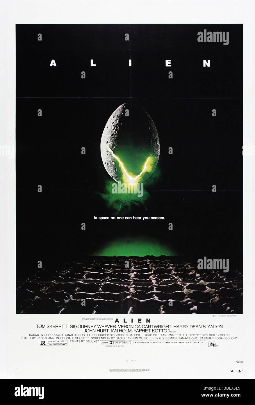 Alien - movie poster 24x36 - REPRINT - HORROR | eBay