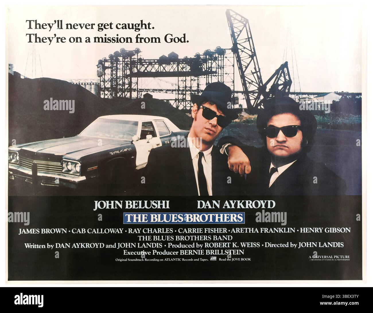 THE BLUES BROTHERS - Original Movie Poster Stock Photo - Alamy