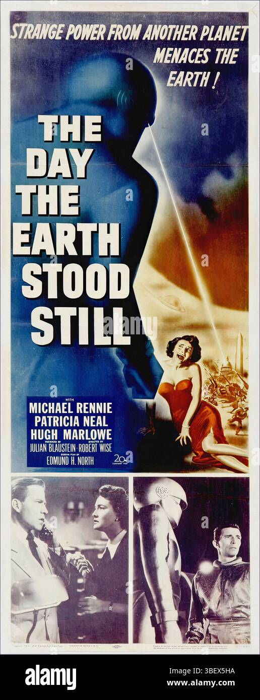 THE DAY THE EARTH STOOD STILL - Original Movie Poster Stock Photo - Alamy