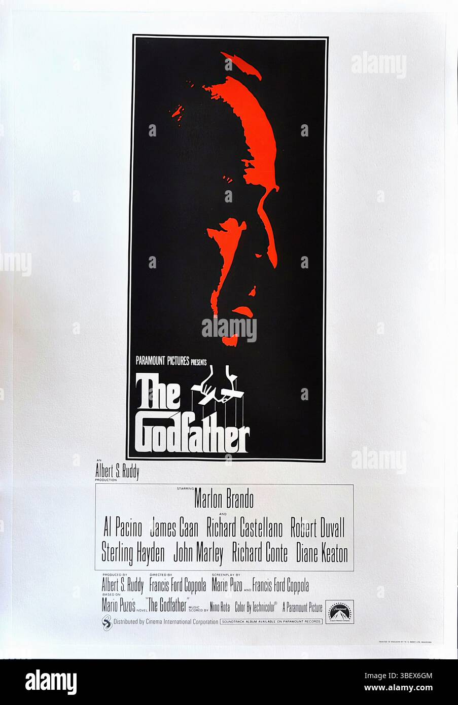 The godfather poster hi-res stock photography and images - Alamy