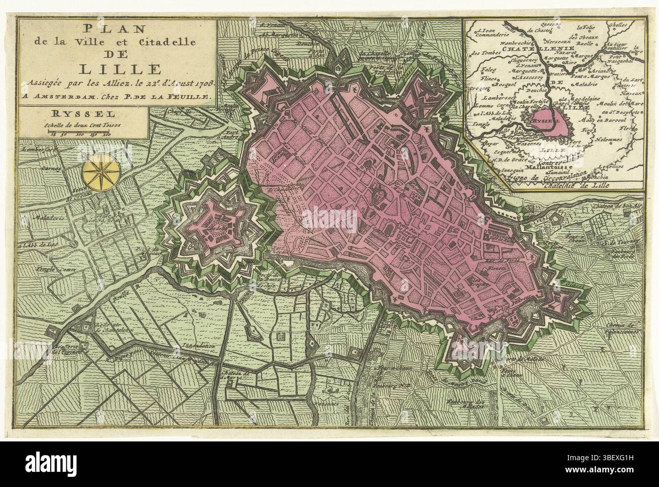 De la feuille map hi-res stock photography and images - Alamy