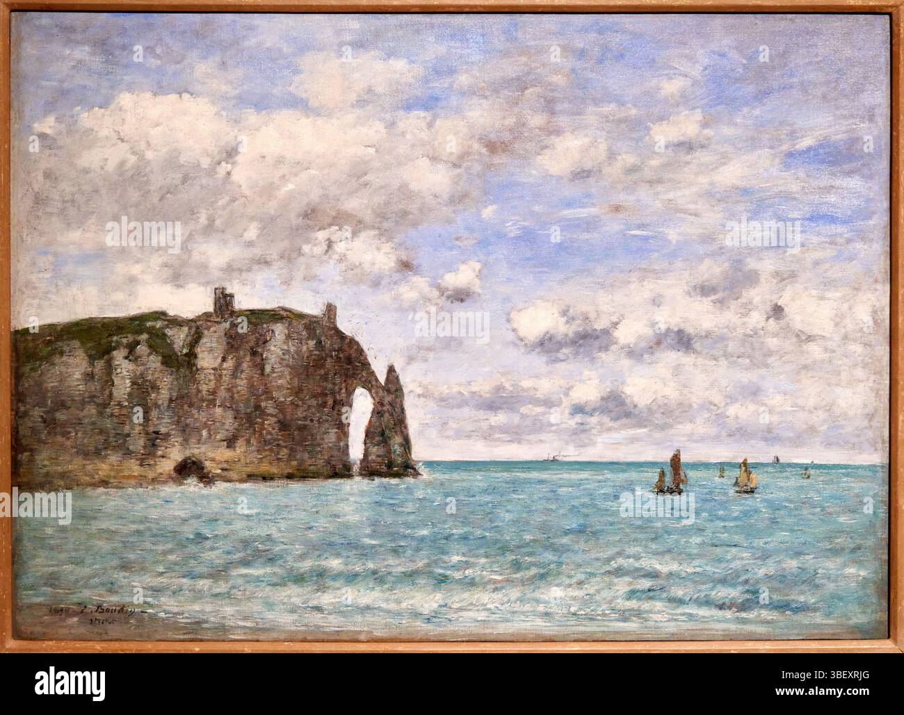Portrait of eugene boudin hi-res stock photography and