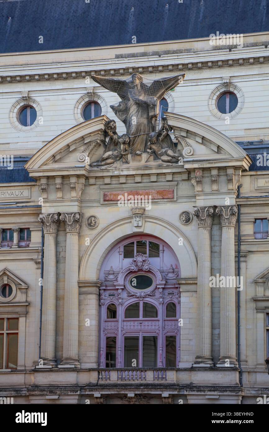 Opera Tours Fassade des Opernhaus Grand Theatre Opera, Tours, Departement Indre-et ...