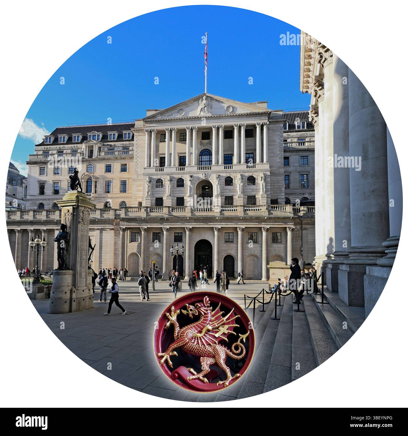 To the bank of england Cut Out Stock Images Pictures Alamy