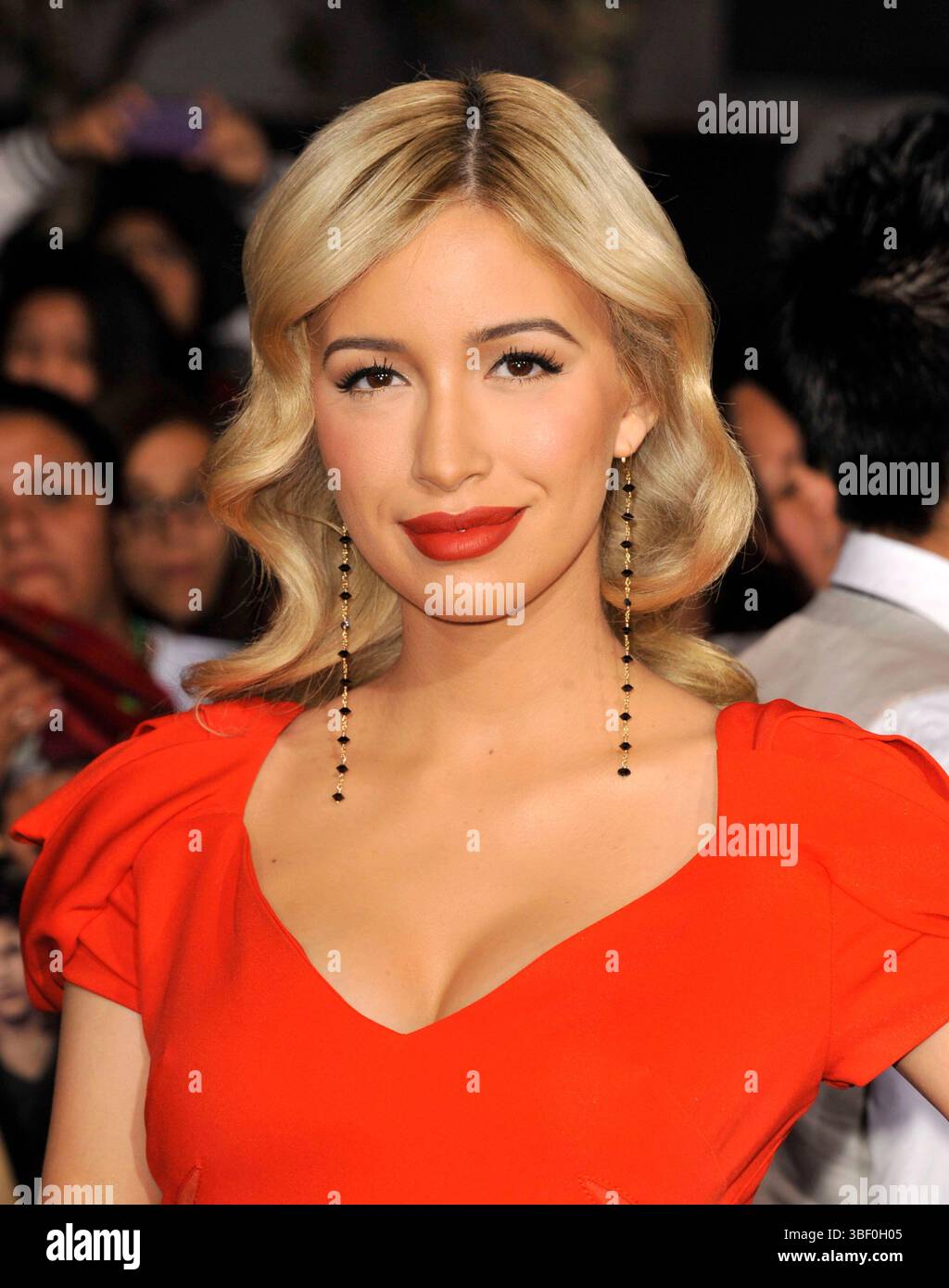 Christian Serratos at the premiere of 'The Twilight Saga: Breaking Dawn ...