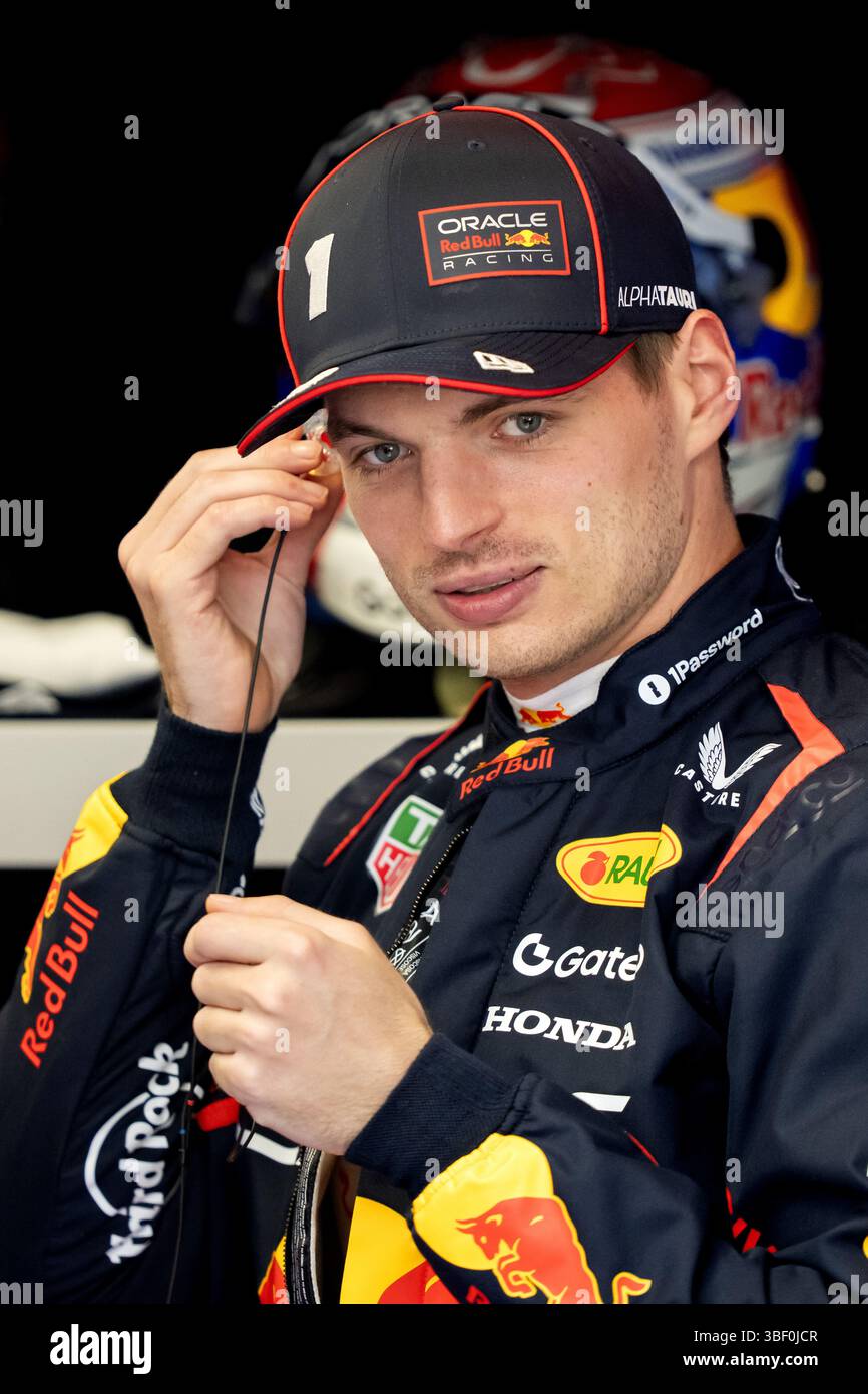 BARCELONA - Max Verstappen (Red Bull Racing) at the Circuit de ...