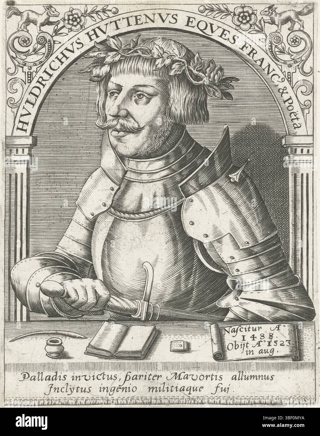 Write 1598 Huldrichus huttenus hi-res stock photography and images - Alamy