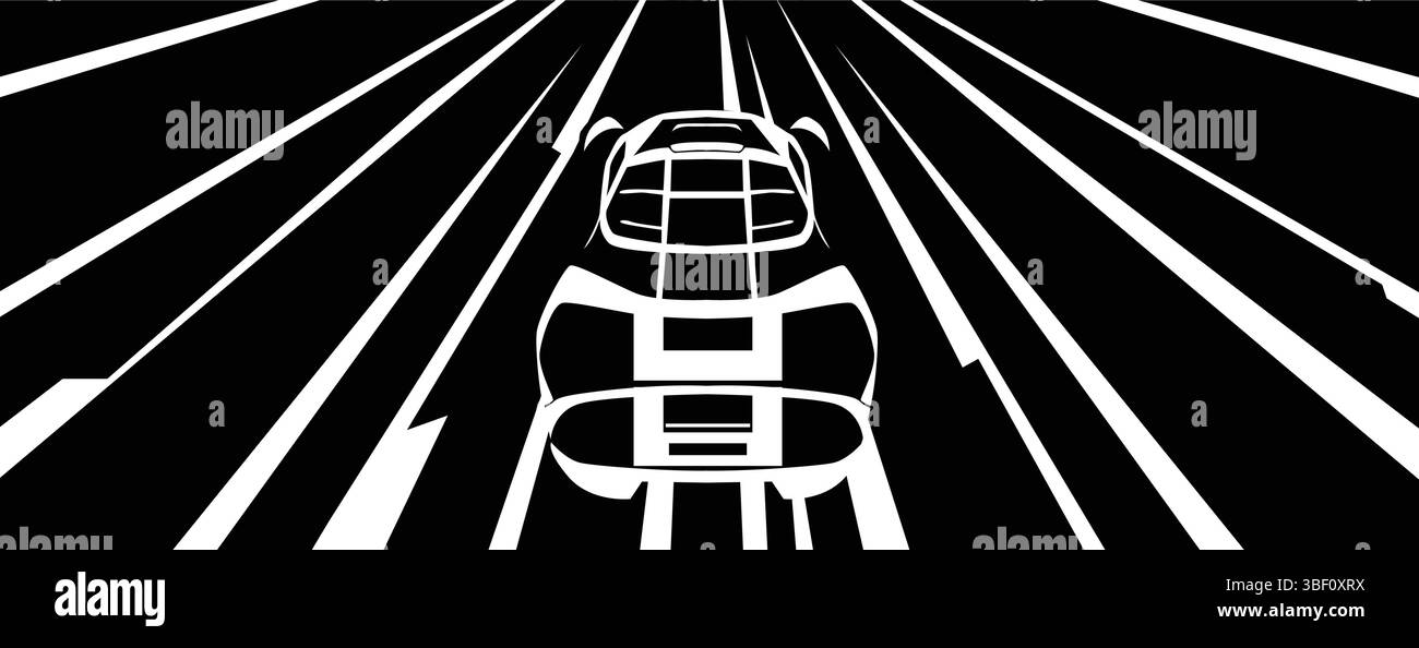 Race sport concept design background Stock Vector