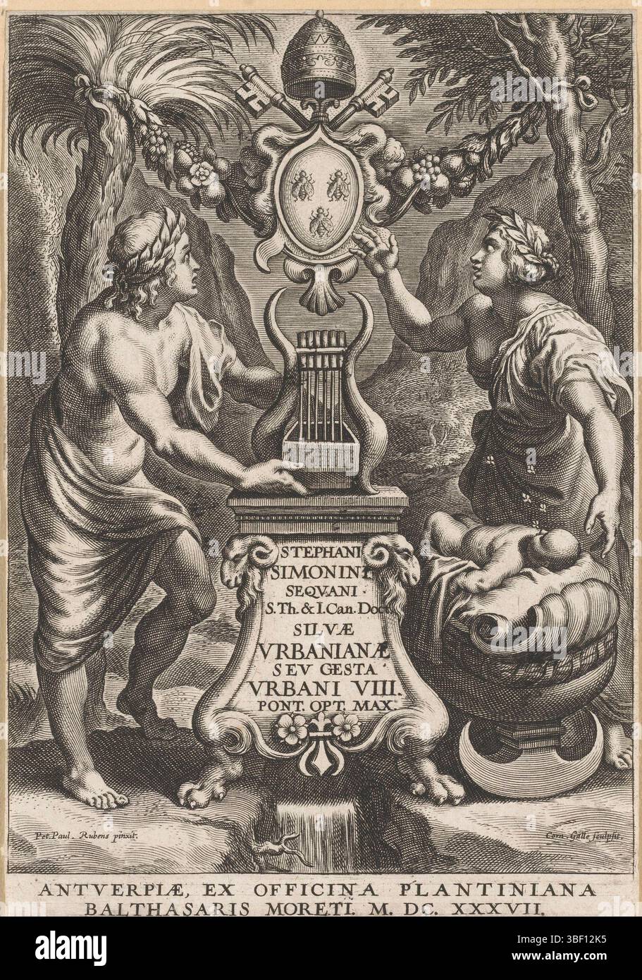 Spring Hippocrene Antwerpen, Moretus, Balthasar (I), Rubens, Peter Paul, Southern ...