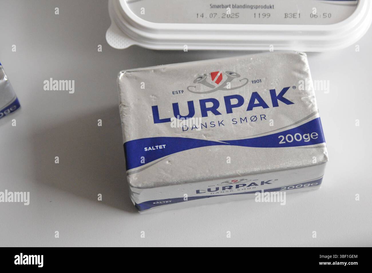 Copenhagen/ DenmarK/30 MAY 2025/ Denmark famous brand lurpak ...