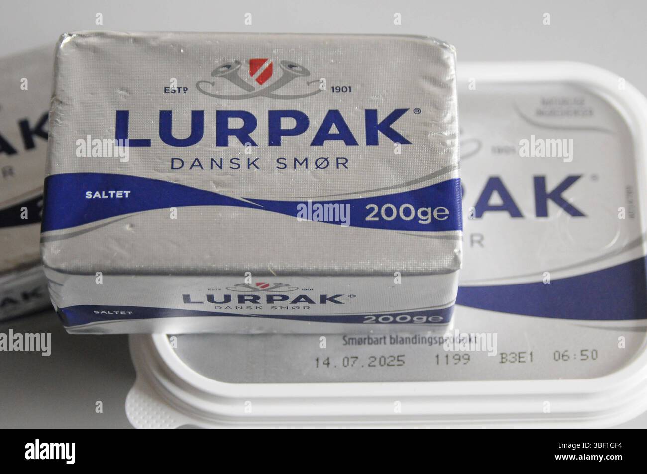 Copenhagen/ DenmarK/30 MAY 2025/ Denmark famous brand lurpak ...