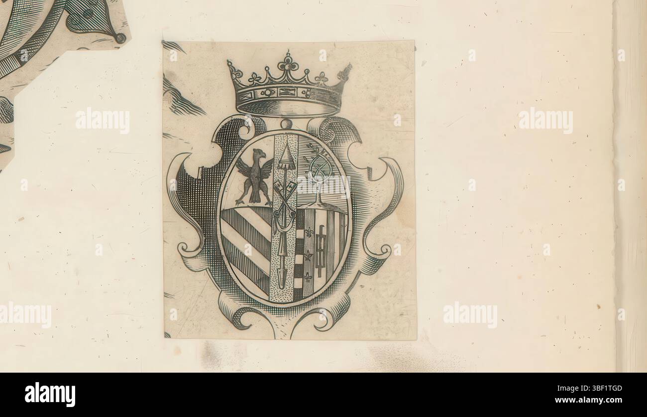 Della Rovere Shield Antwerp, Ortelius, Abraham, Theatrum Orbis Terrarum, Ducatus Urbini ...