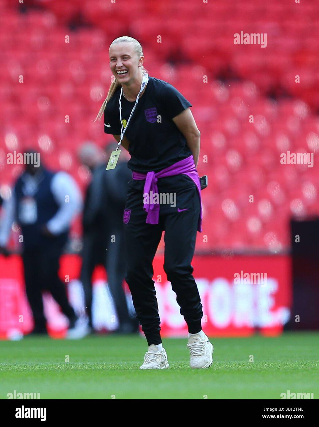 London, England, May 30 2025: Aggie Beaver-Jones (England) laughing ...