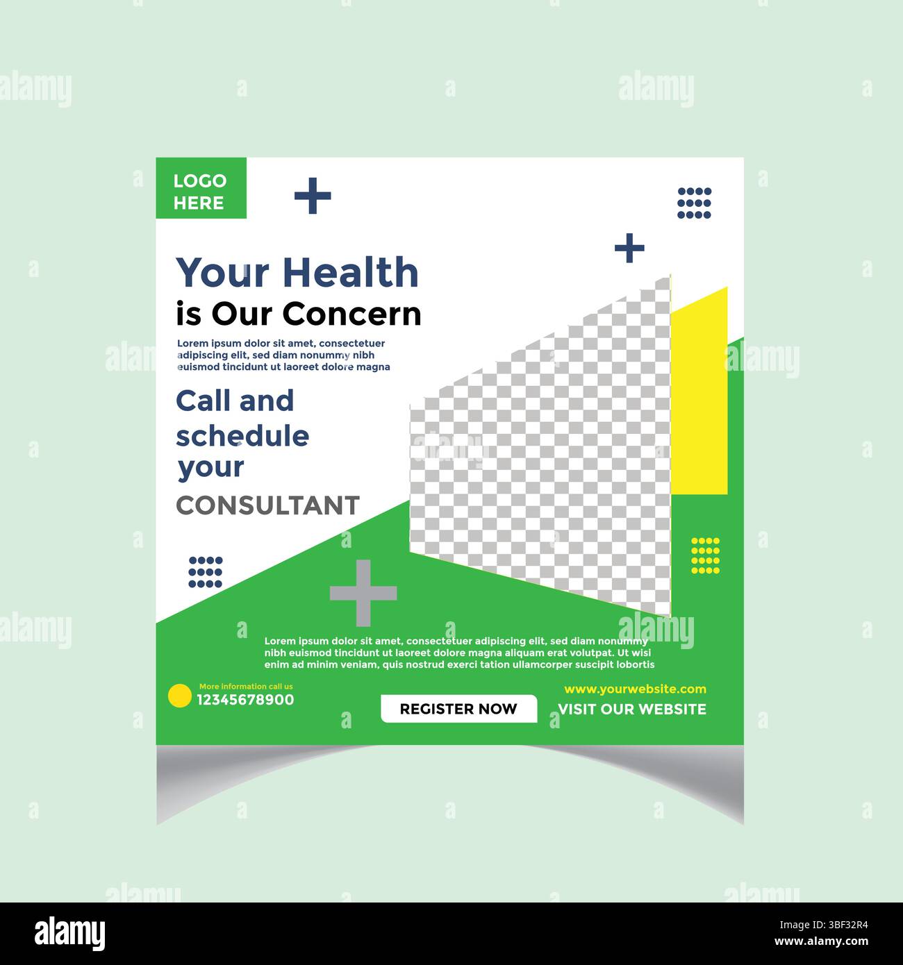 Modern Medical Flyer Design for Informed Decisions ,or Modern Health ...