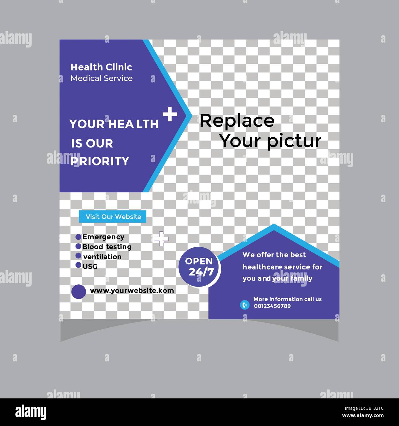 Modern Medical Flyer Design for Informed Decisions ,or Modern Health ...