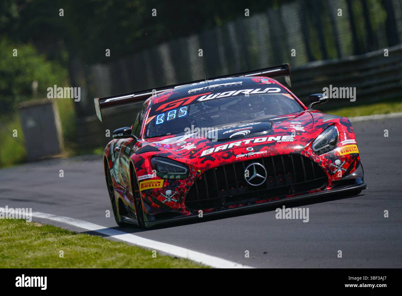 Yannick METTLER, Anthony BARTONE and Karol BASZ driving the (#3 ...