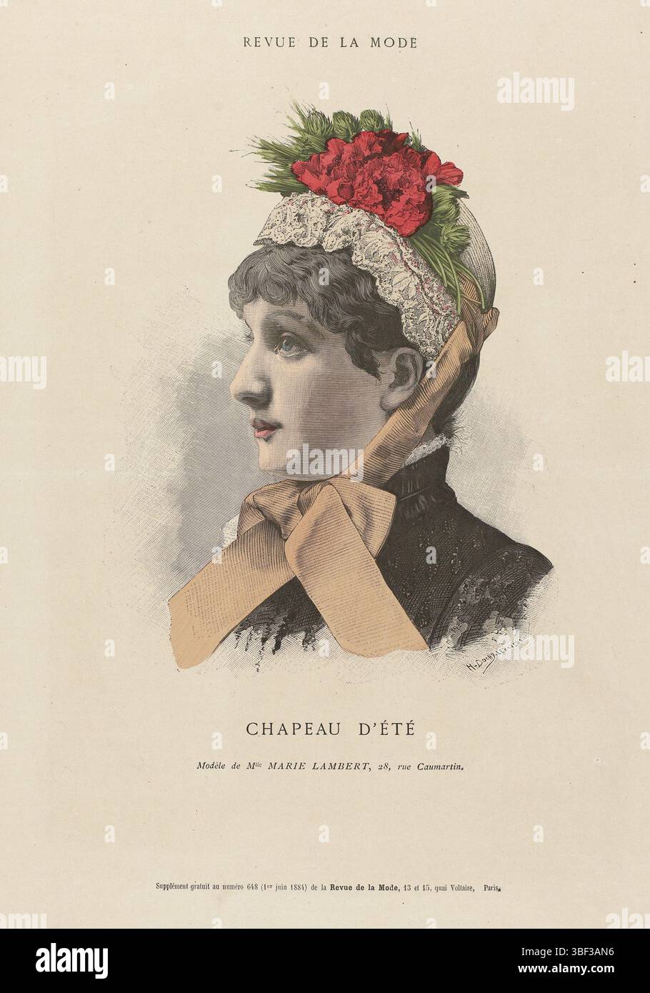Patron De Couture Vintage Pour Poupée (Reproduction) - Modèle Tunique Longue & Chapeau, 1872
