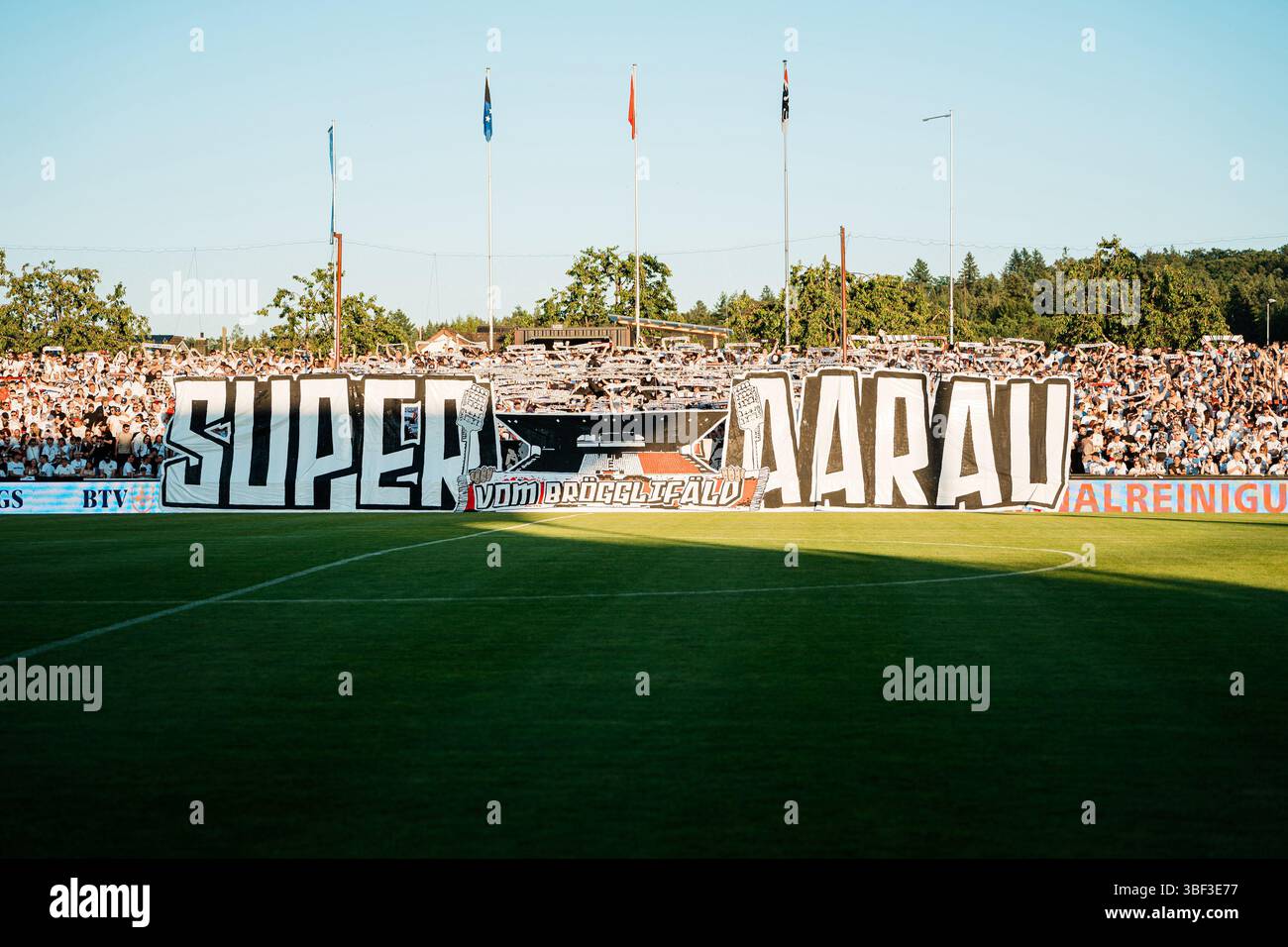 Suhr, Switzerland, May 30th 2025: FC Aarau Tito during the Super League ...