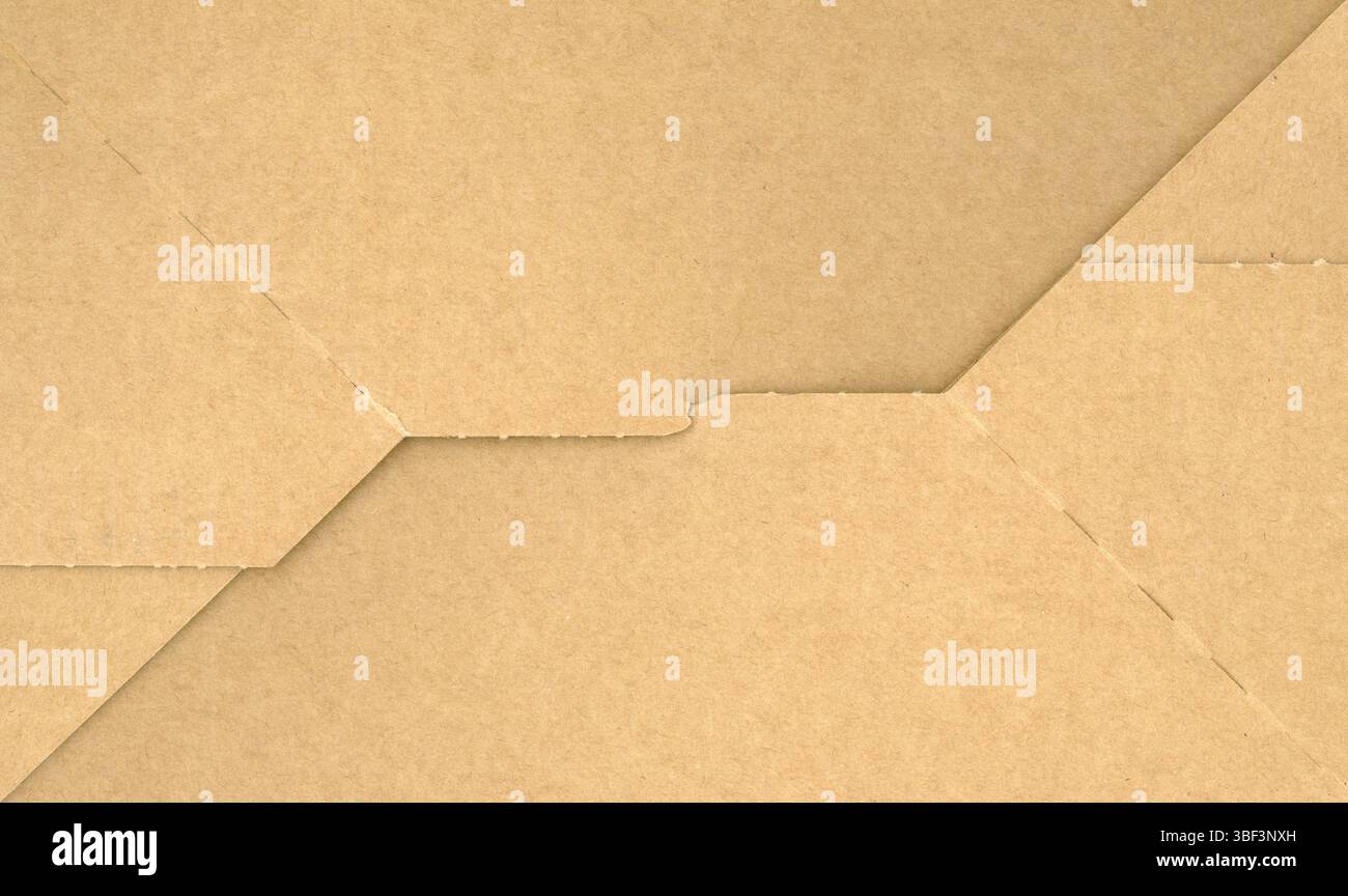 brown cardboard texture useful as a background Stock Photo