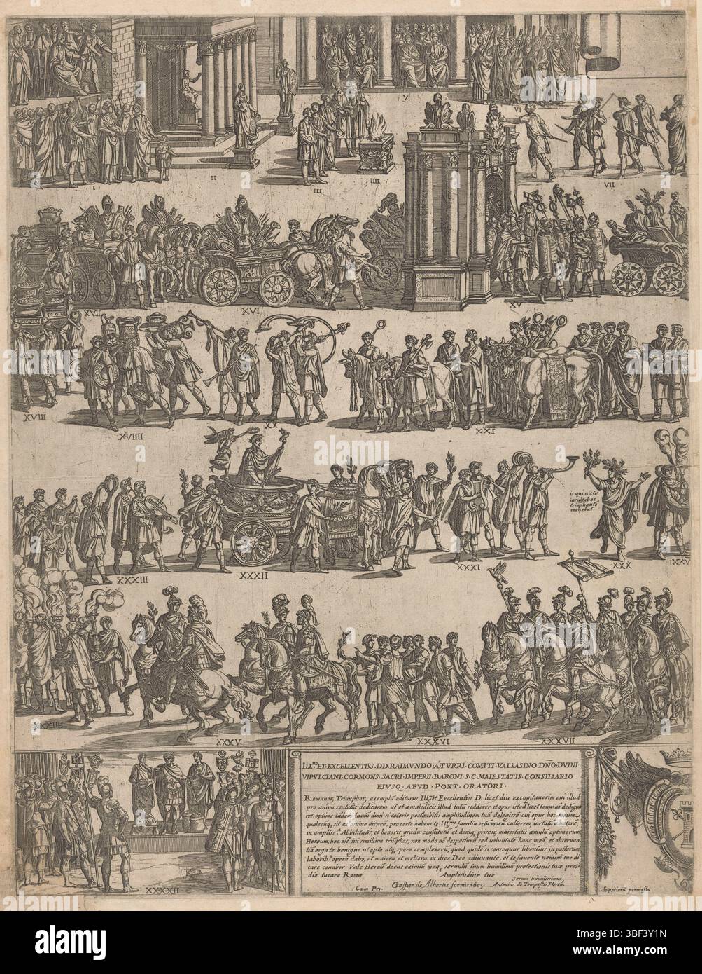 Vatican City, Clemens VIII, Rome, Alberti, Gasparo, Tempesta, Antonio ...