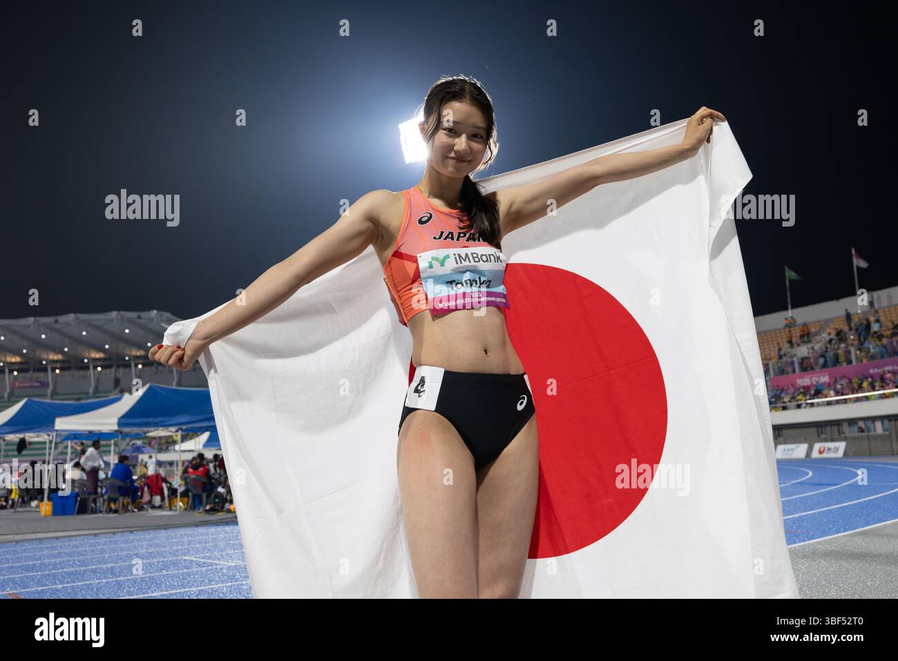 Yumi Tanaka(JPN) May 29, 2025 - Athletics : 26th Asian Athletics