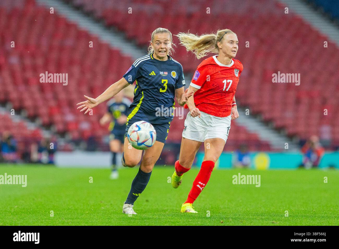 30 May 2025. Glasgow, UK. Scotland played Austria in the FIFA Women's ...