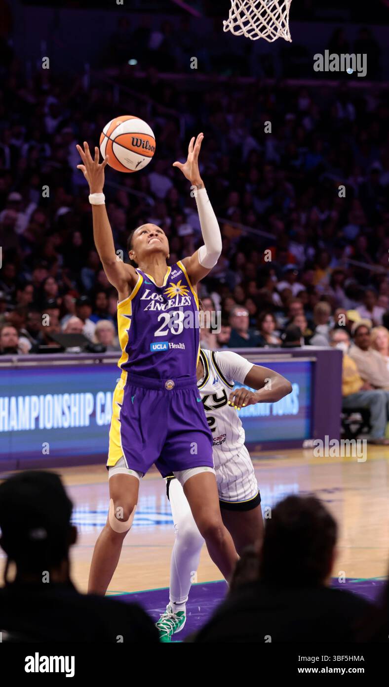 LOS ANGELES, CA - MAY 25: Los Angeles Sparks forward Azura Stevens (23 ...