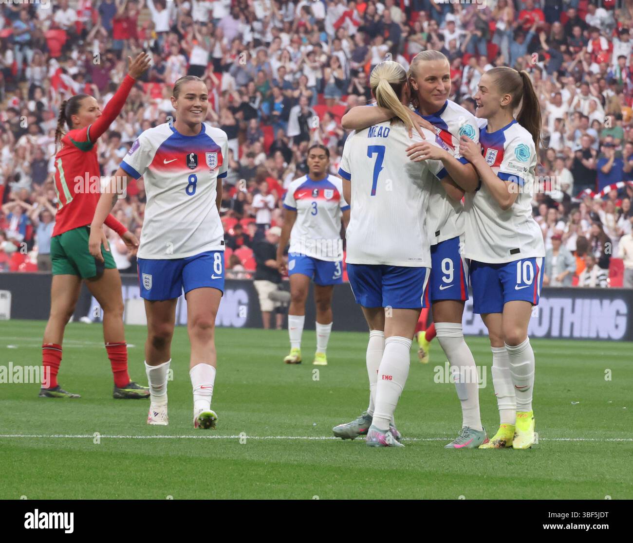 during UEFA Women's Nations League - Group 3 Aggie Beever-Jones ...