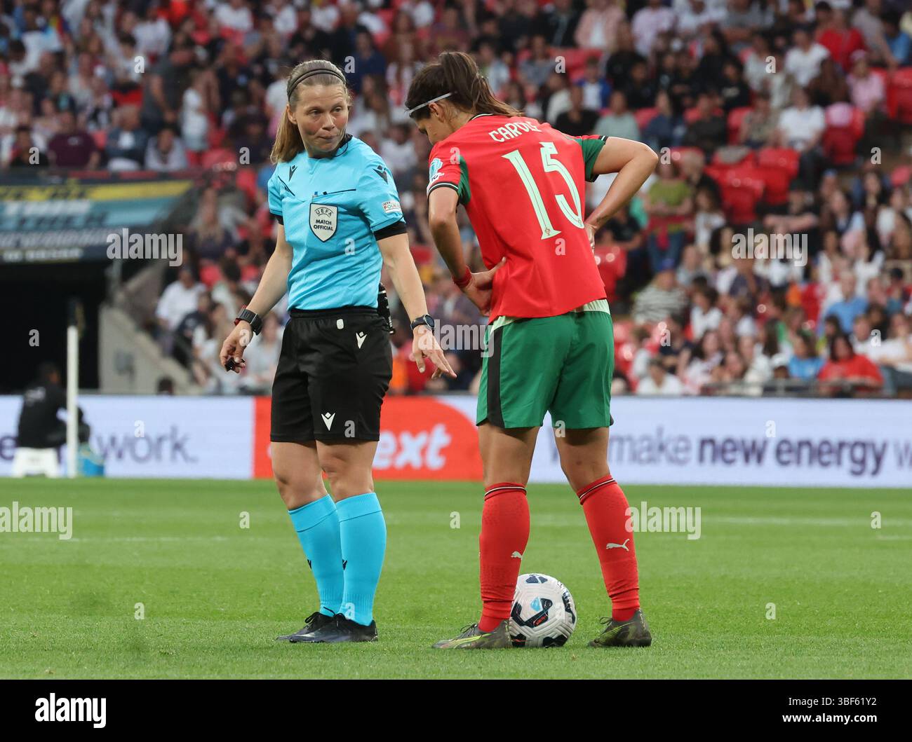 Referee Frida Klarlund In Action During UEFA Women s Nations League referee-frida-klarlund-in-action-during-uefa-women-s-nations-league